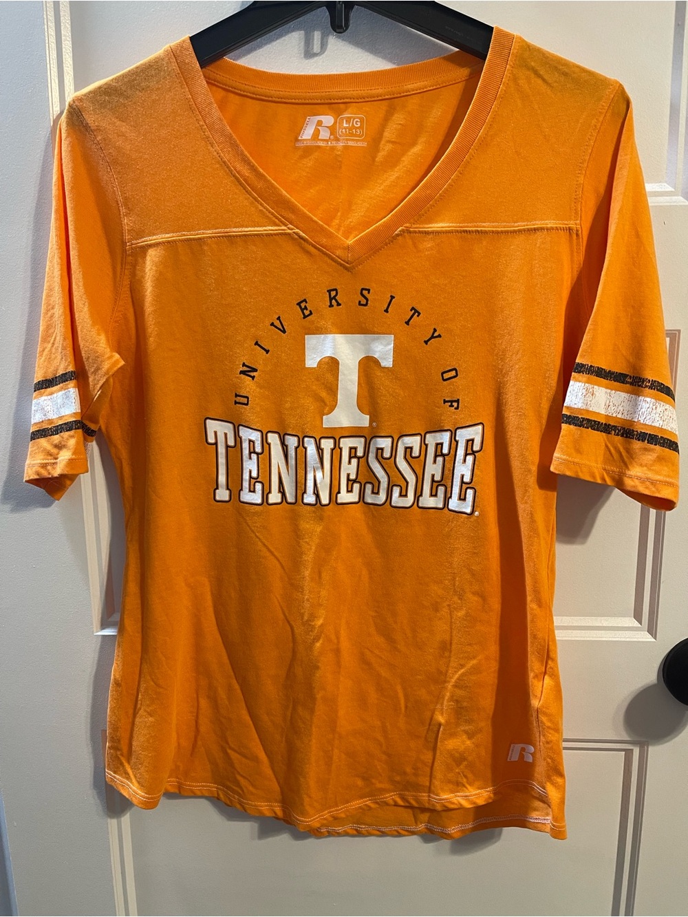 University of Tennessee Orange V-Neck Tee